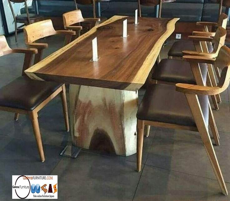 Meja Makan Semarang Bahan Kayu Terbaik Desain Modern