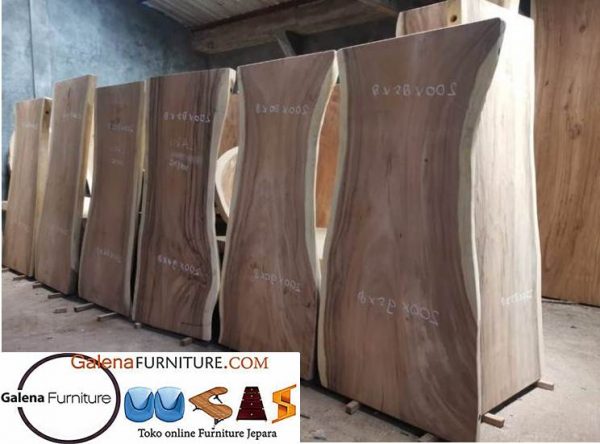 Jual Papan Kayu Trembesi Solid