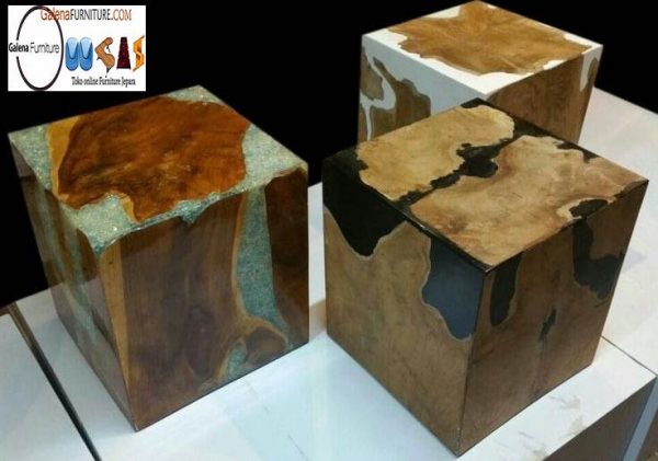 Kursi Trembesi Stool Terunik di Dunia Kayu Solid