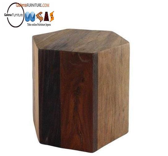 Kursi Trembesi Stool Terunik di Dunia Kayu Solid