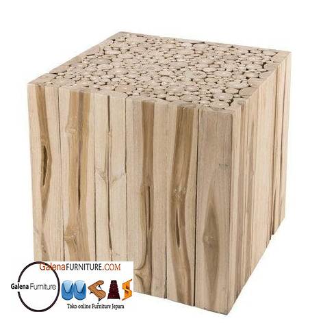 Kursi Trembesi Stool Terunik di Dunia Kayu Solid