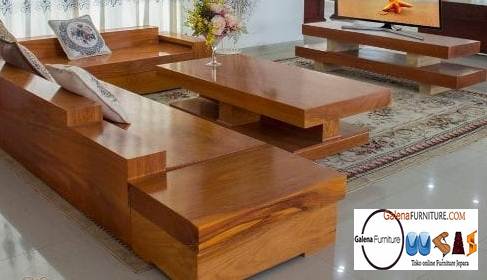 Set Kursi Kayu Jati Tebal Model Solid Abadi Terbaik