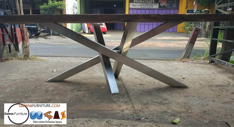 Jual Kaki Meja Stainless Desain Unik