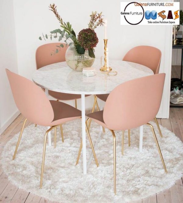 Jual Meja Makan Marmer Semarang Klasik Mewah Harga Murah