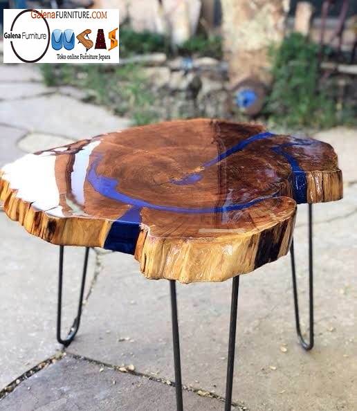 Meja Resin Kayu Terlaris Desain Terbaru Harga Murah