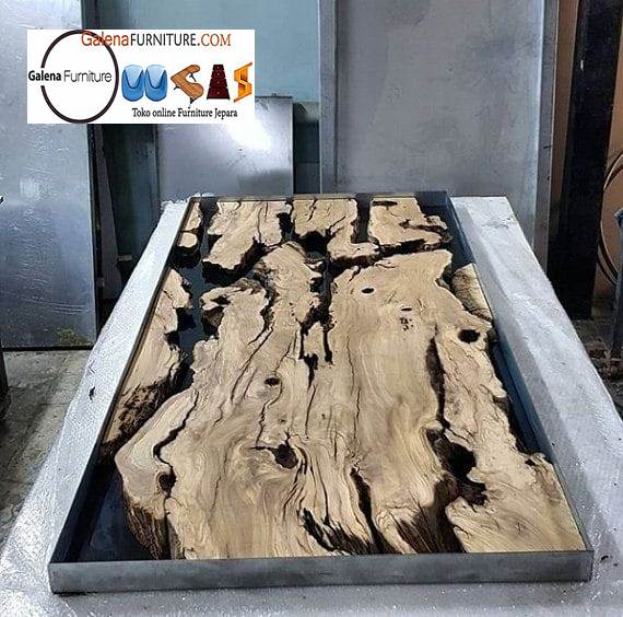 Meja Resin Kayu Terlaris Desain Terbaru Harga Murah