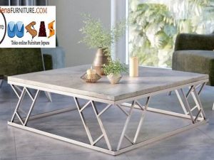 Jual Meja Marmer Kotak Desain Minimalis Harga Murah