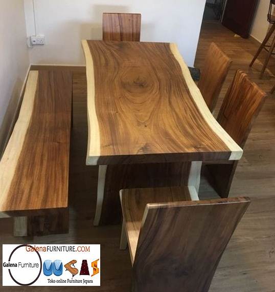 Jual Meja Kayu Sonokeling Desain Minimalis Harga Murah