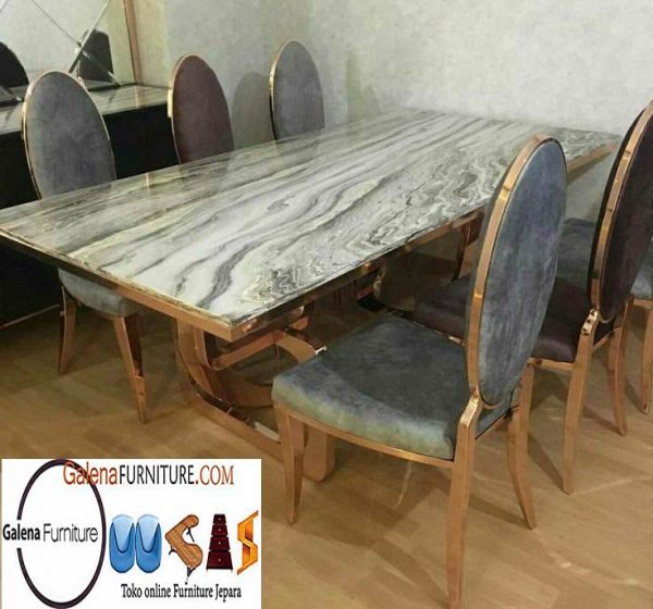 Jual Meja Marmer Kotak Desain Minimalis Harga Murah