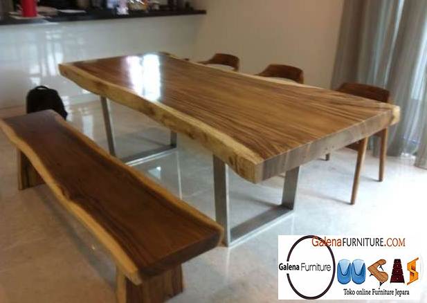 Jual Meja Kayu Lebar Desain Mewah Harga Terjangkau