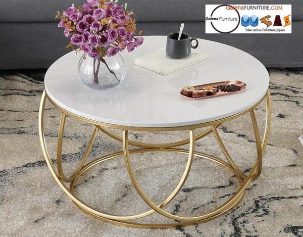 Jual Meja Tamu Marmer Jakarta Desain Terbaru Harga Murah