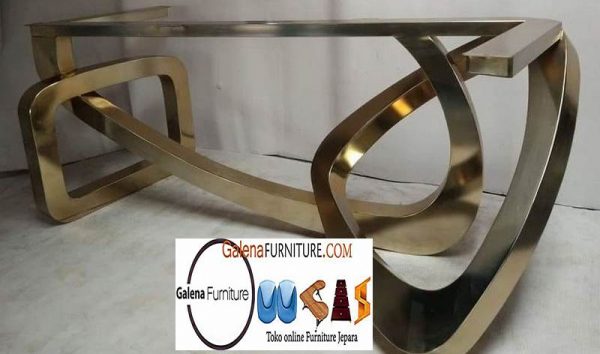 Custom Kaki Meja Stainless Desain Minimalis Termurah