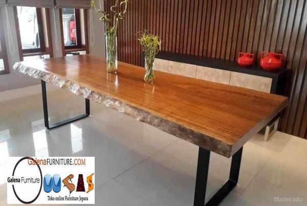 Jual Meja Makan Jati Klasik Desain Minimalis Terbaru