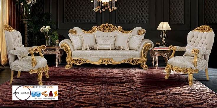 Sofa Kayu Ukir Desain Terbaru Harga Murah