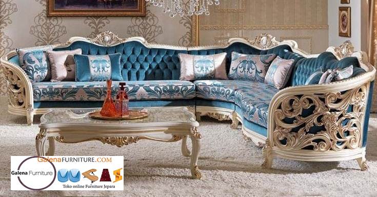 Sofa Kayu Ukir Desain Terbaru Harga Murah