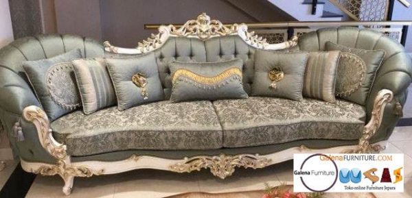 Sofa Mewah Klasik Desain Mewah Terbaru