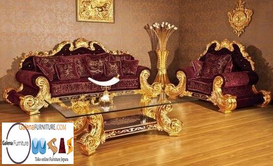 Sofa Mewah Klasik Desain Mewah Terbaru