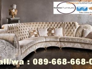 Jual Sofa L Mewah Luxury Klasik Terdebest seller