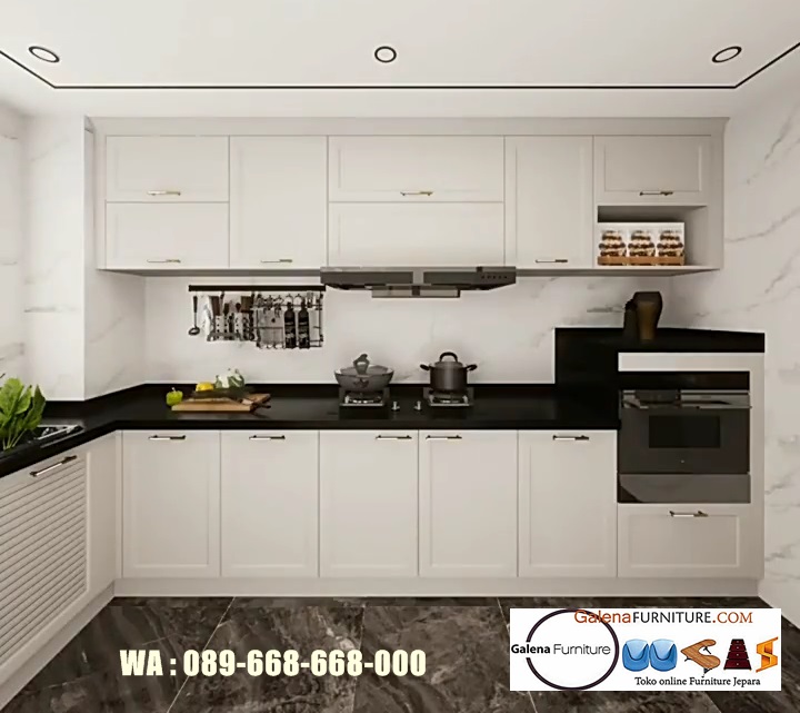 Jual Kitchen Set Hpl Jakarta Desain Modern