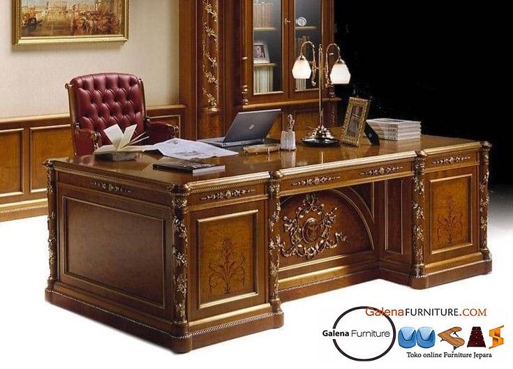 Jual Meja Kantor Direktur Kayu Bandung Harga Murah