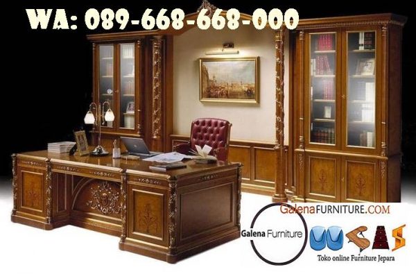 Jual Meja Kantor Direktur Kayu Bandung Harga Murah