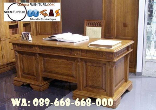 Jual Meja Kantor Direktur Kayu Bandung Harga Murah