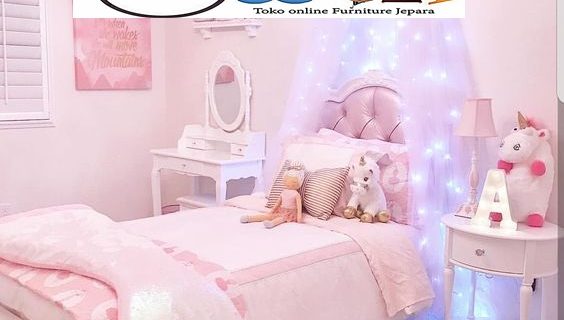 Jual Tempat Tidur Anak Perempuan Terpopuler Desain Mewah