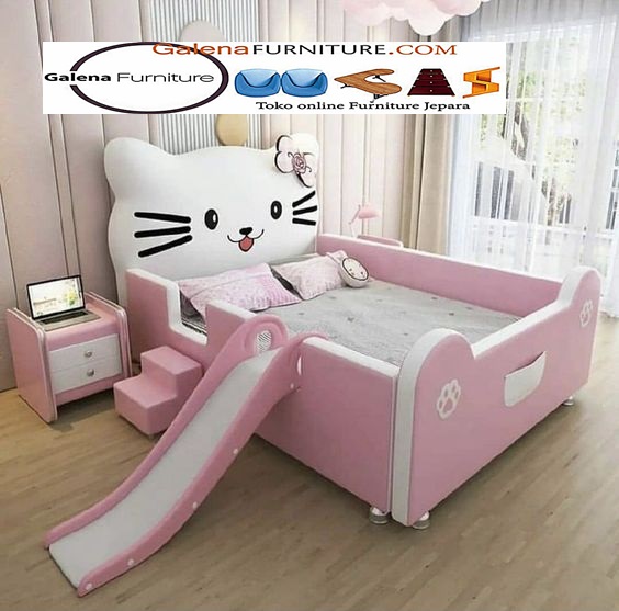 Jual Tempat Tidur Anak Perempuan Terpopuler Desain Mewah