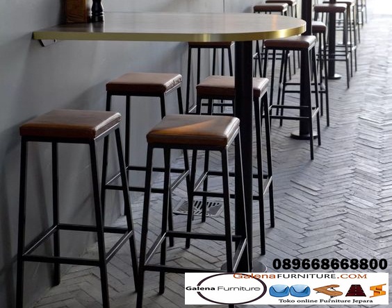 Kursi Cafe Desain Modern Kekinian Model simple Minimalis