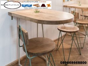 Kursi Cafe Desain Modern Kekinian Model simple Minimalis