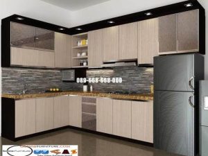 Set Kitchen Desain Modern Mewah Elegan Terbaru Jakarta