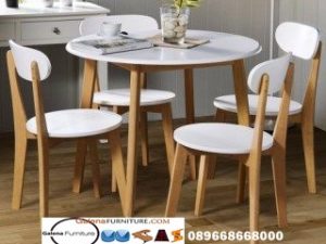 Kursi Cafe Meja Marmer Bulat Desain Modern Terbaru Minimalis