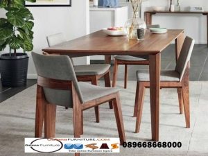 Kursi Cafe Kayu Modern Desain Simple Model Minimalis Jakarta 2023