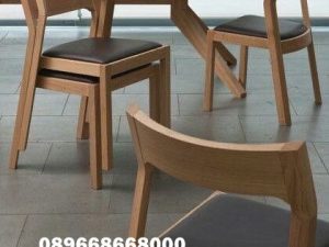 Kursi Cafe Kayu Jati Modern Model Simple Minimalis Terbaru Semarang