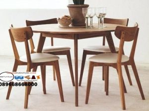 Kursi Cafe Jati Modern Desain Minimalis Paling Laris Jakarta