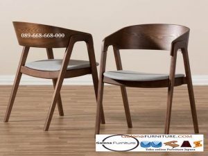 Kursi Cafe Kayu Jati Minimalis Model Modern Kekinian Kualitas Terlaris