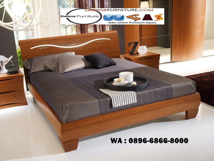 tempat tidur minimalis desain elegan